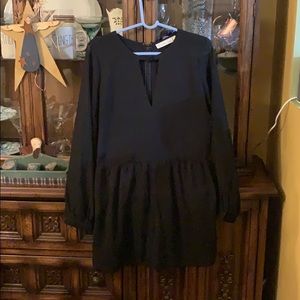 Black A&F Romper size 8